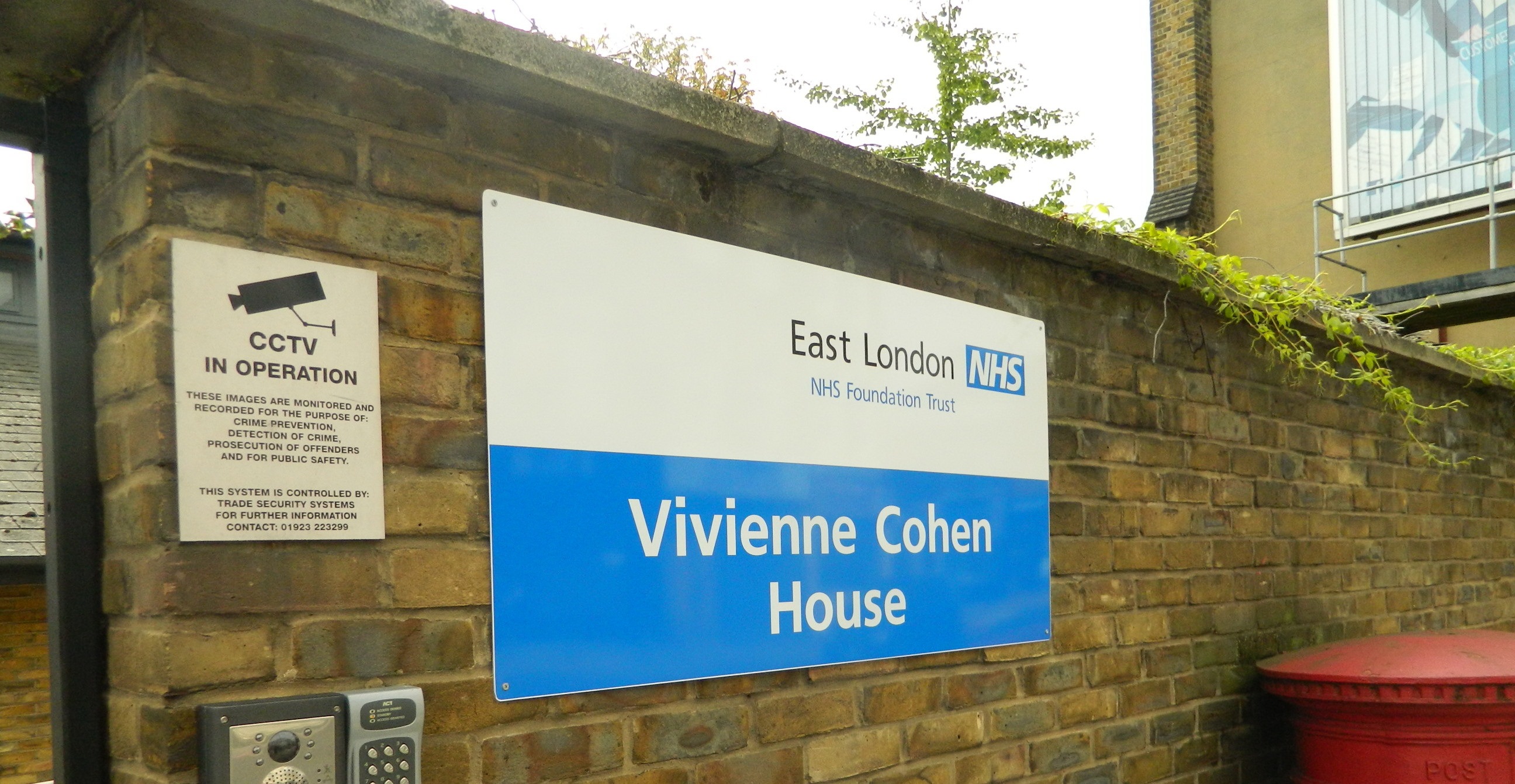 Vivienne Cohen House Sign